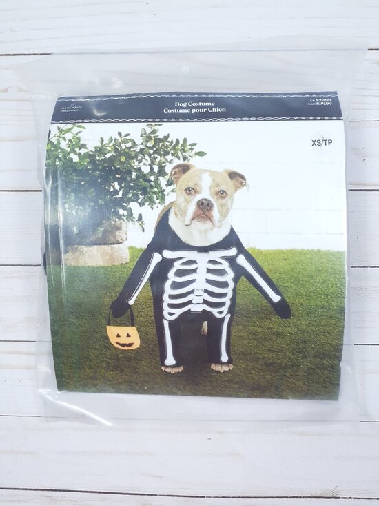 Ashland Other - Ashland Halloween Dog Costume XS Skeleton 977A